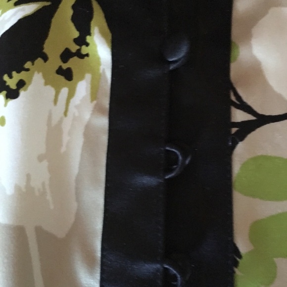 Chicos Silk Flower Blouse - Picture 5 of 7